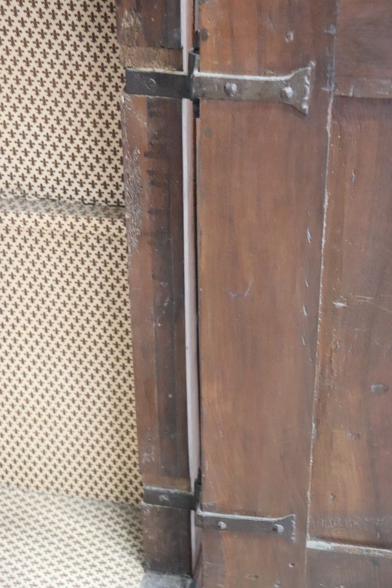 Antique walnut bookcase