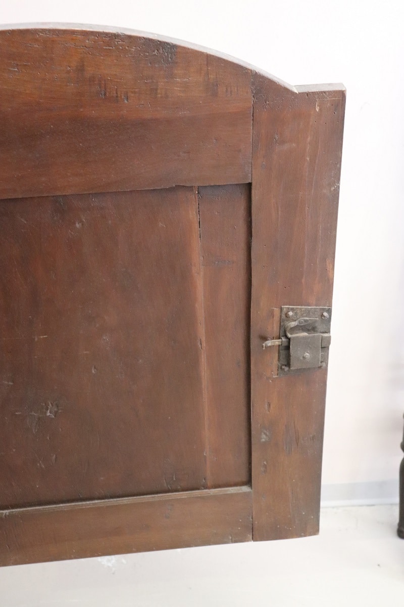 Antique walnut bookcase