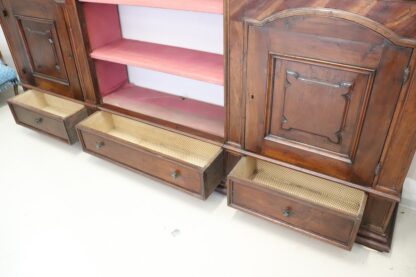Antique walnut bookcase - Image 14