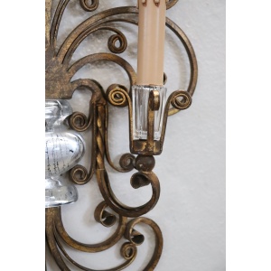 Sconces Attributed To Maison Baguès, 1950s