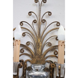 Sconces Attributed To Maison Baguès, 1950s