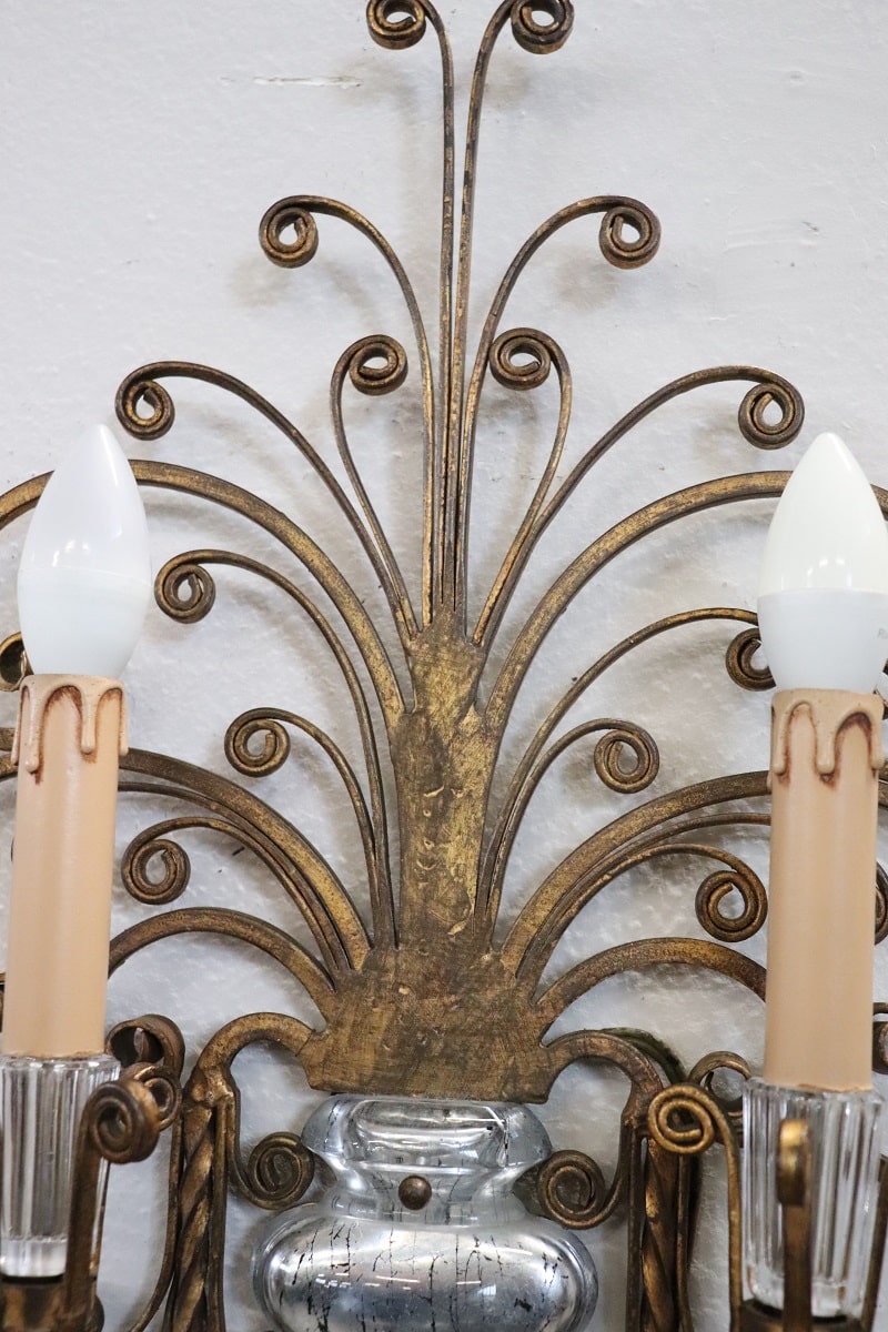 Sconces Attributed To Maison Baguès, 1950s