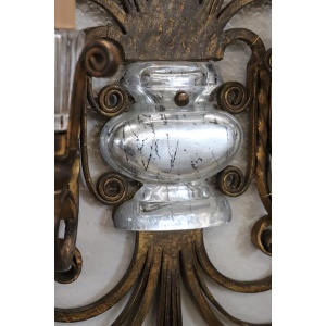 Sconces Attributed To Maison Baguès, 1950s