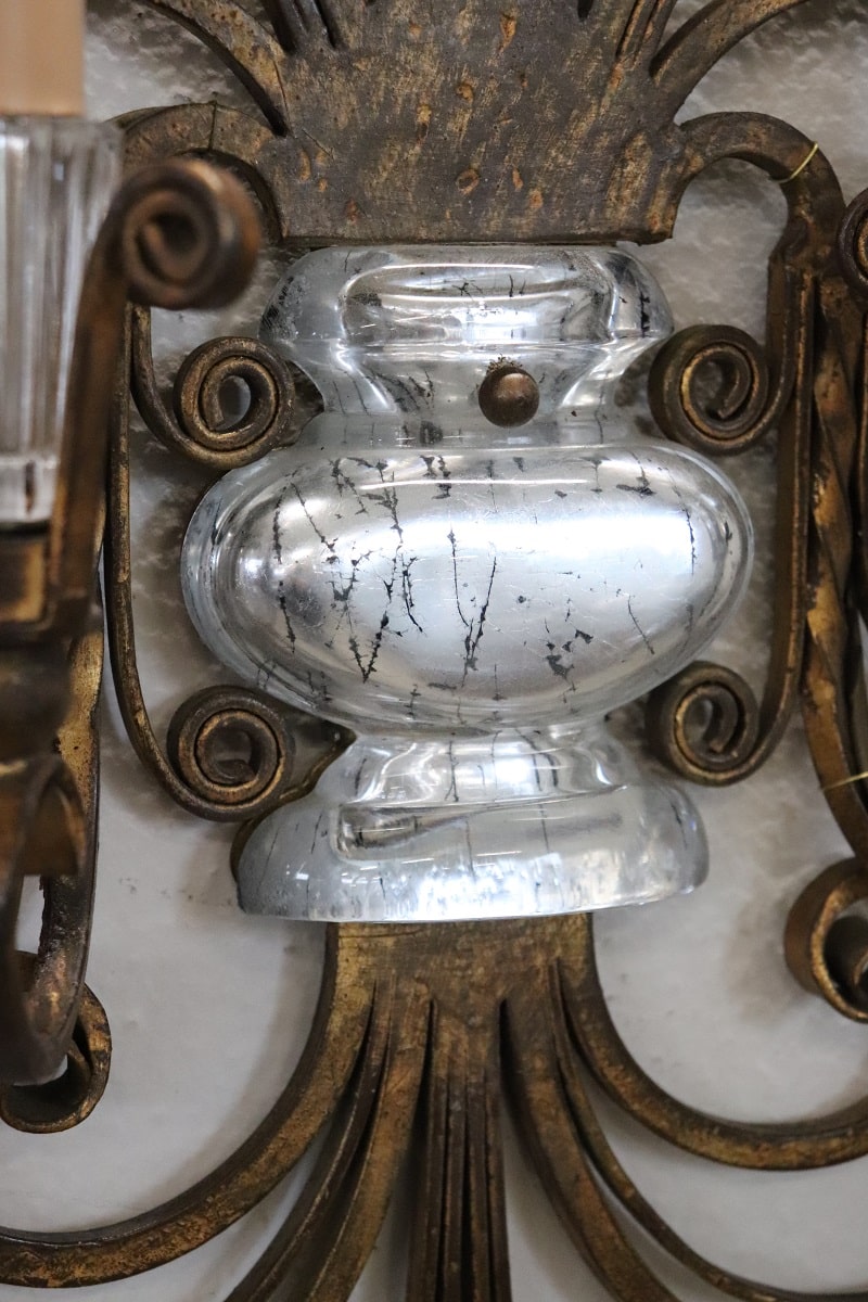 Sconces Attributed To Maison Baguès, 1950s