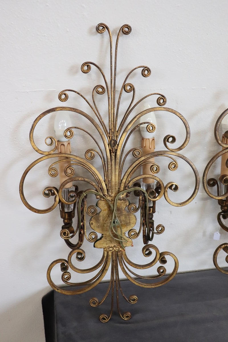 Sconces Attributed To Maison Baguès, 1950s