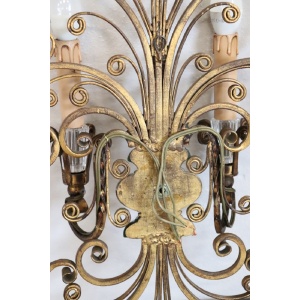 Sconces Attributed To Maison Baguès, 1950s