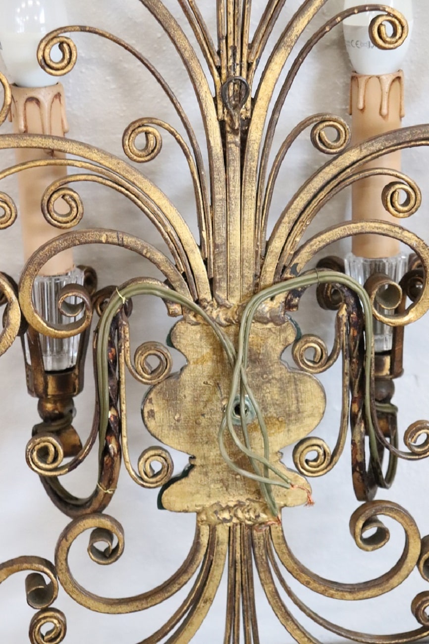 Sconces Attributed To Maison Baguès, 1950s
