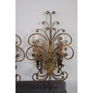 Sconces Attributed To Maison Baguès, 1950s