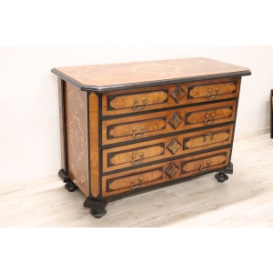 17th Century Antique Chest Of Drawers