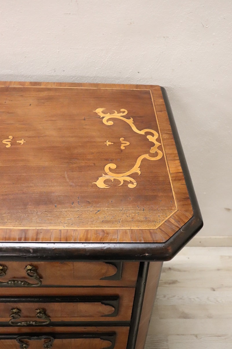 17th Century Antique Chest Of Drawers
