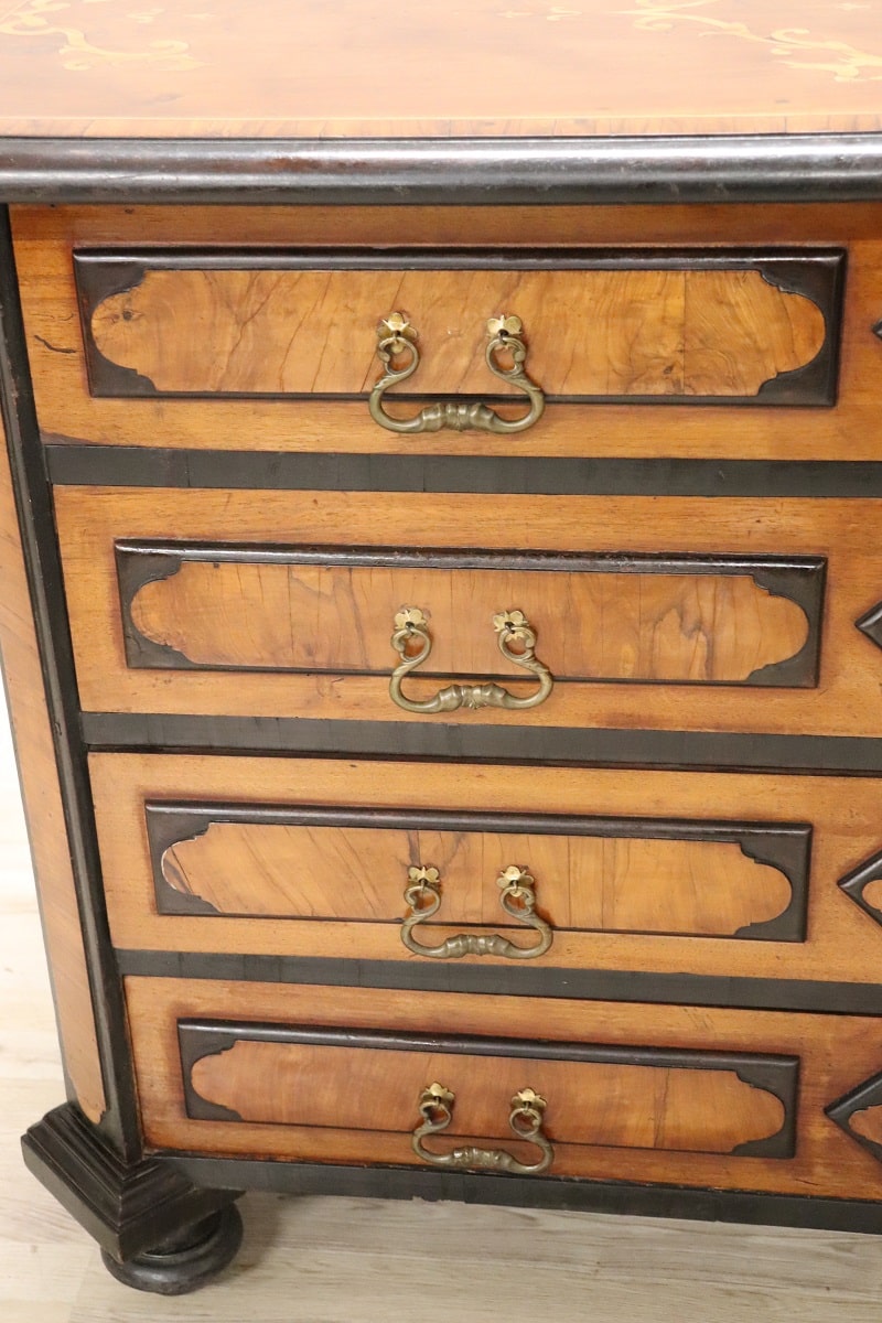 17th Century Antique Chest Of Drawers