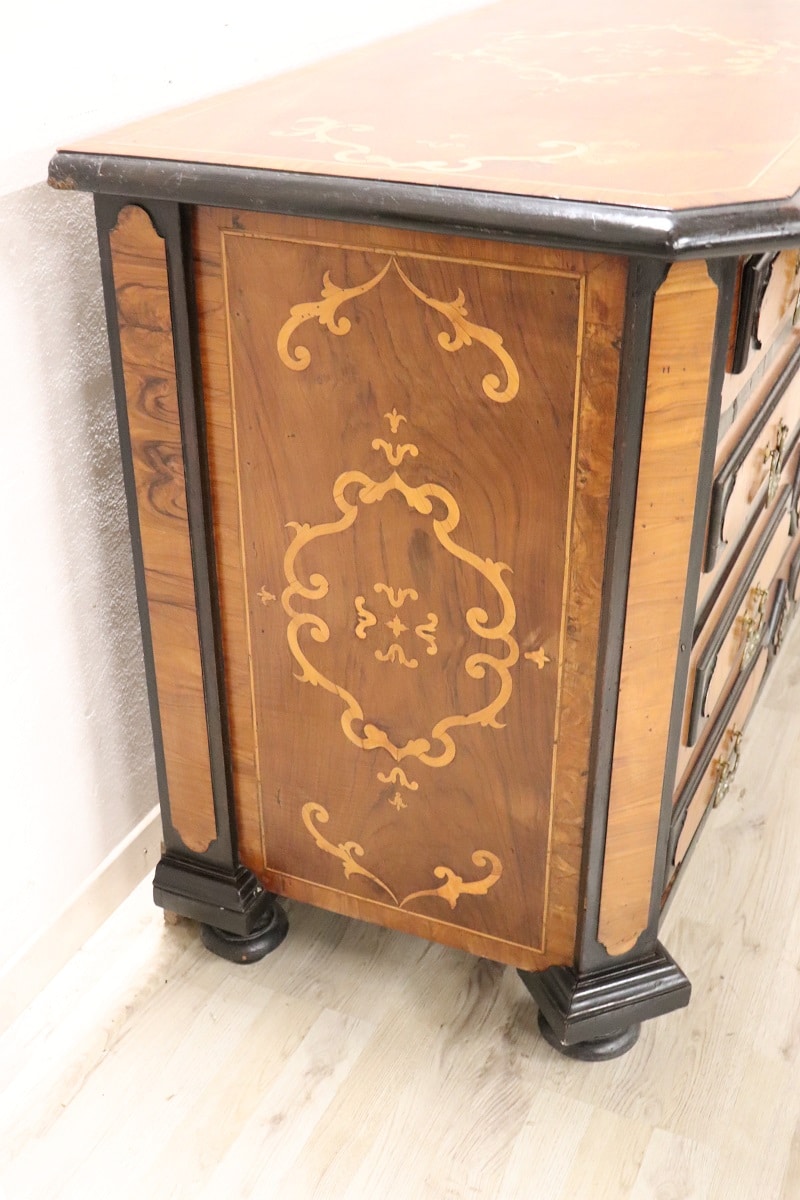 17th Century Antique Chest Of Drawers