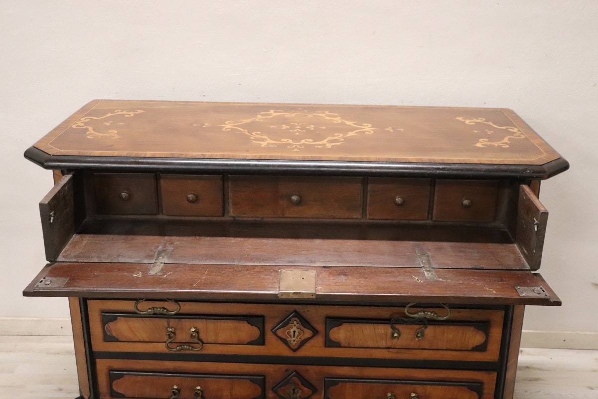 17th Century Antique Chest Of Drawers