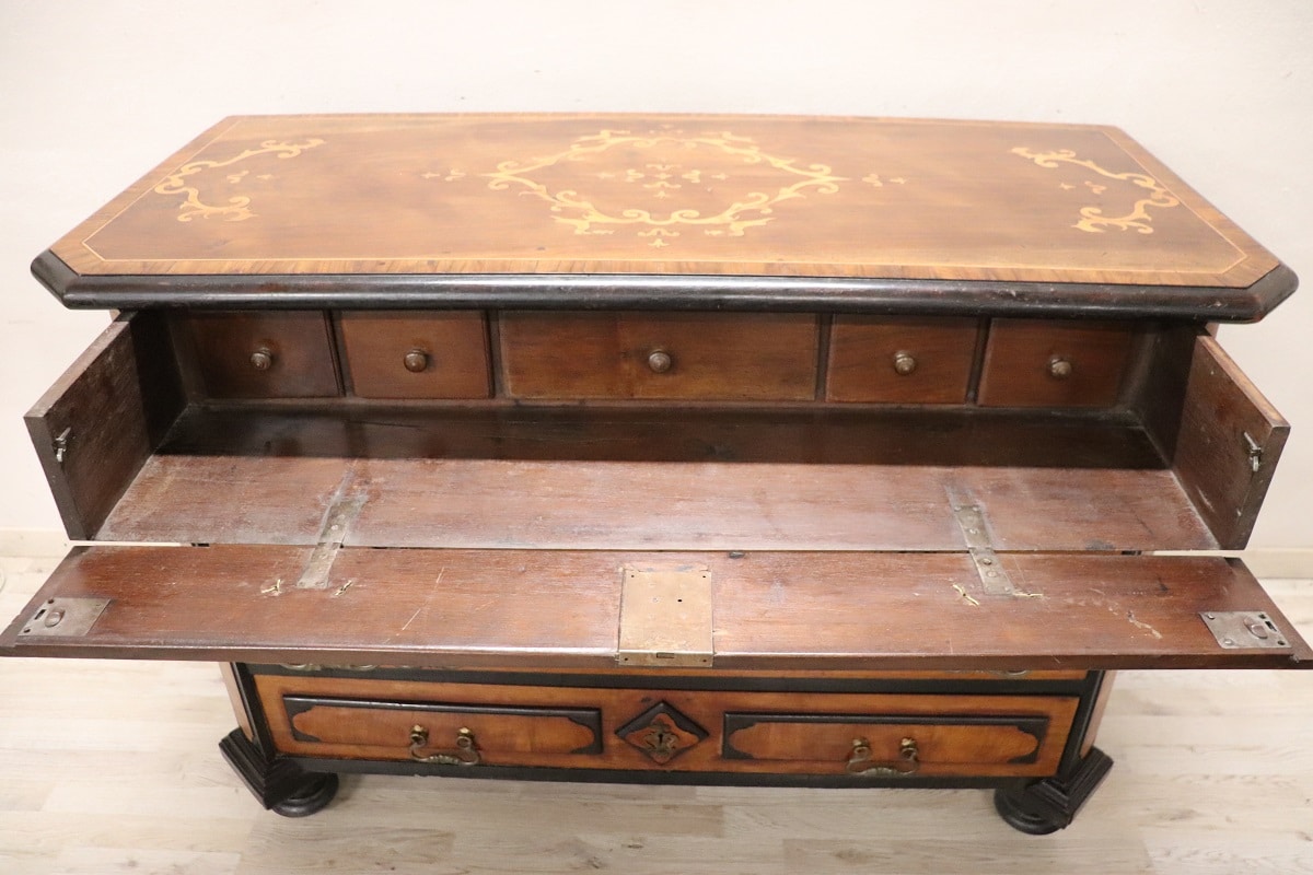 17th Century Antique Chest Of Drawers