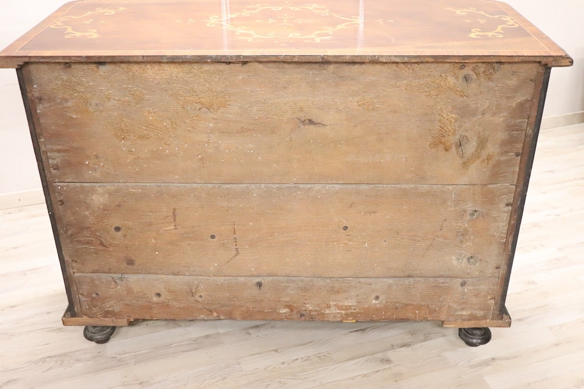 17th Century Antique Chest Of Drawers