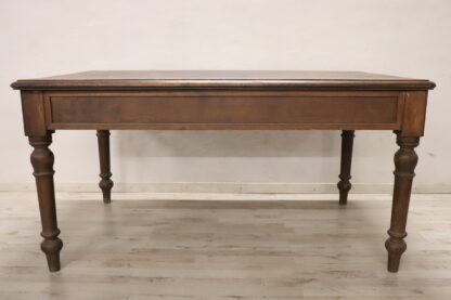 Kitchen Table In Oak Wood, Early 20th Century - Image 4