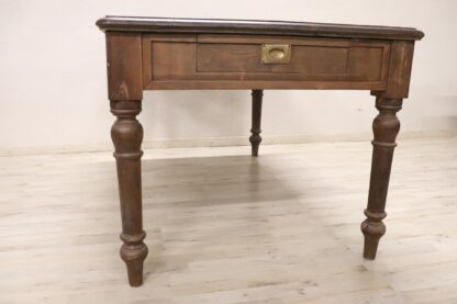 Kitchen Table In Oak Wood, Early 20th Century - Image 8