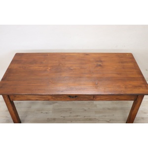 Italian Rustic Kitchen Table In Fir Wood