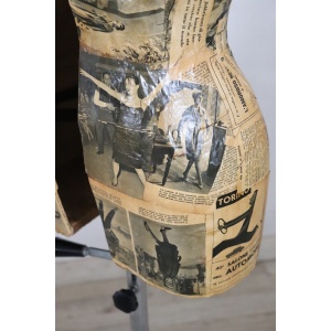 Mid-century Adjustable Tailor's Mannequin