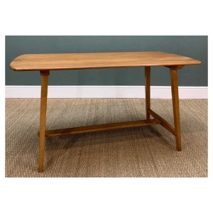Vintage plank top dining table Model CC 41 by Lucian Ercolani for Ercol