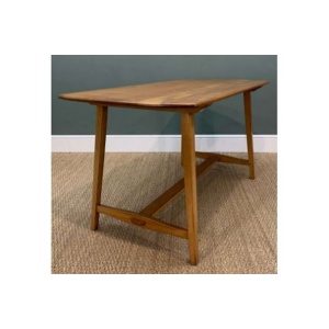 Vintage plank top dining table Model CC 41 by Lucian Ercolani for Ercol