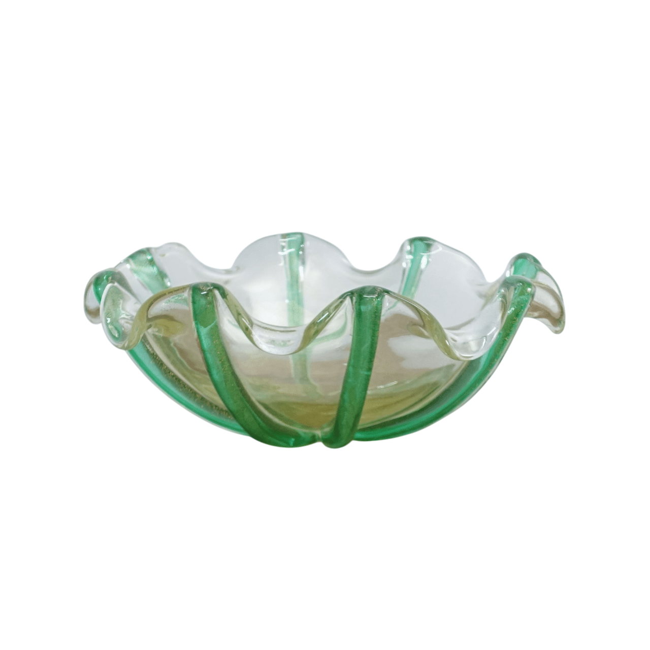 Oro Cordonati Bowl by Archimede Seguso c1949