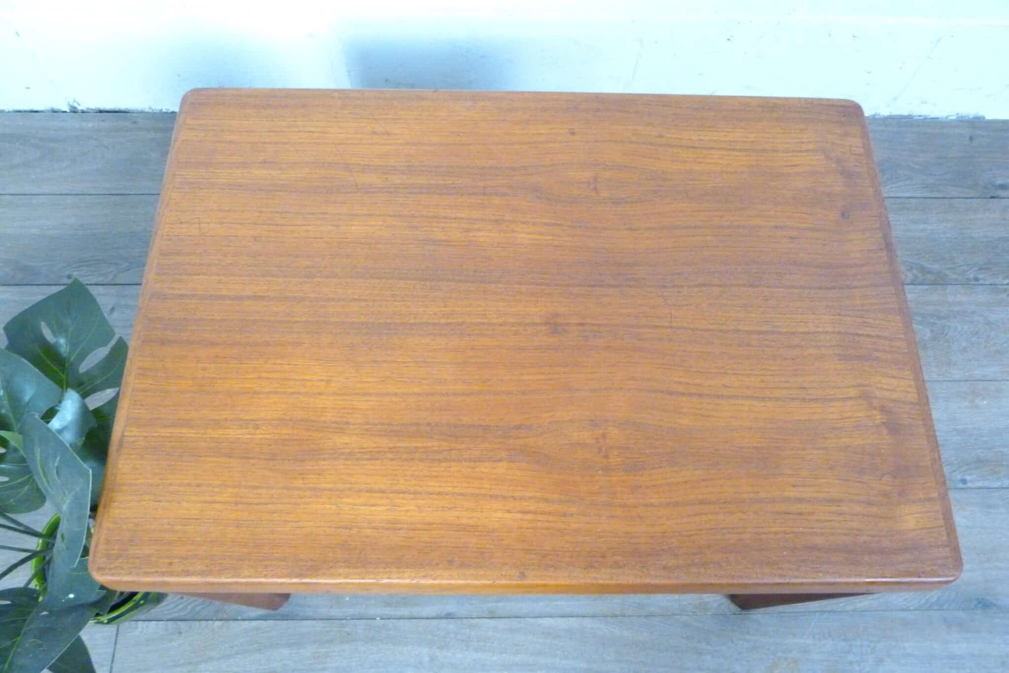 Danish Vejle Stole Mobelfabrik Teak Coffee Table