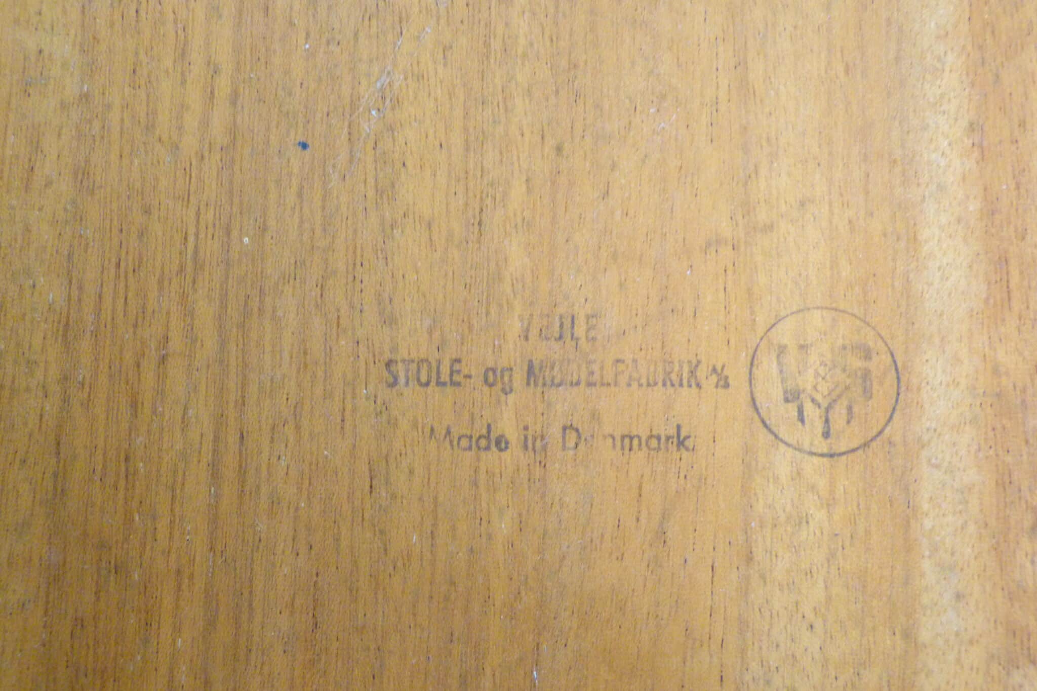 Danish Vejle Stole Mobelfabrik Teak Coffee Table