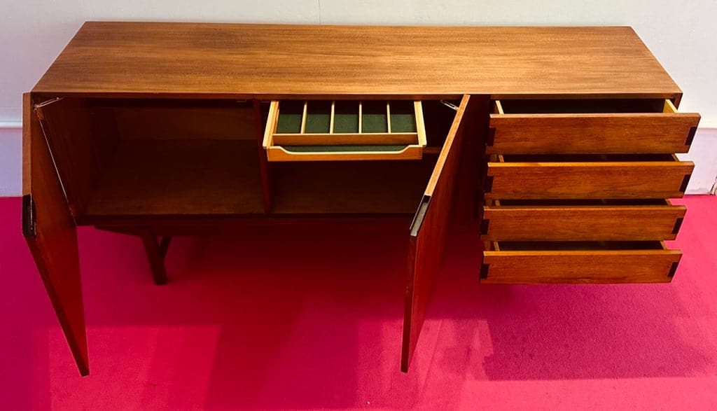 Vintage British Everest Teak Sideboard, 1960s