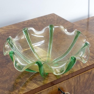 Oro Cordonati Bowl by Archimede Seguso c1949
