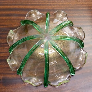 Oro Cordonati Bowl by Archimede Seguso c1949