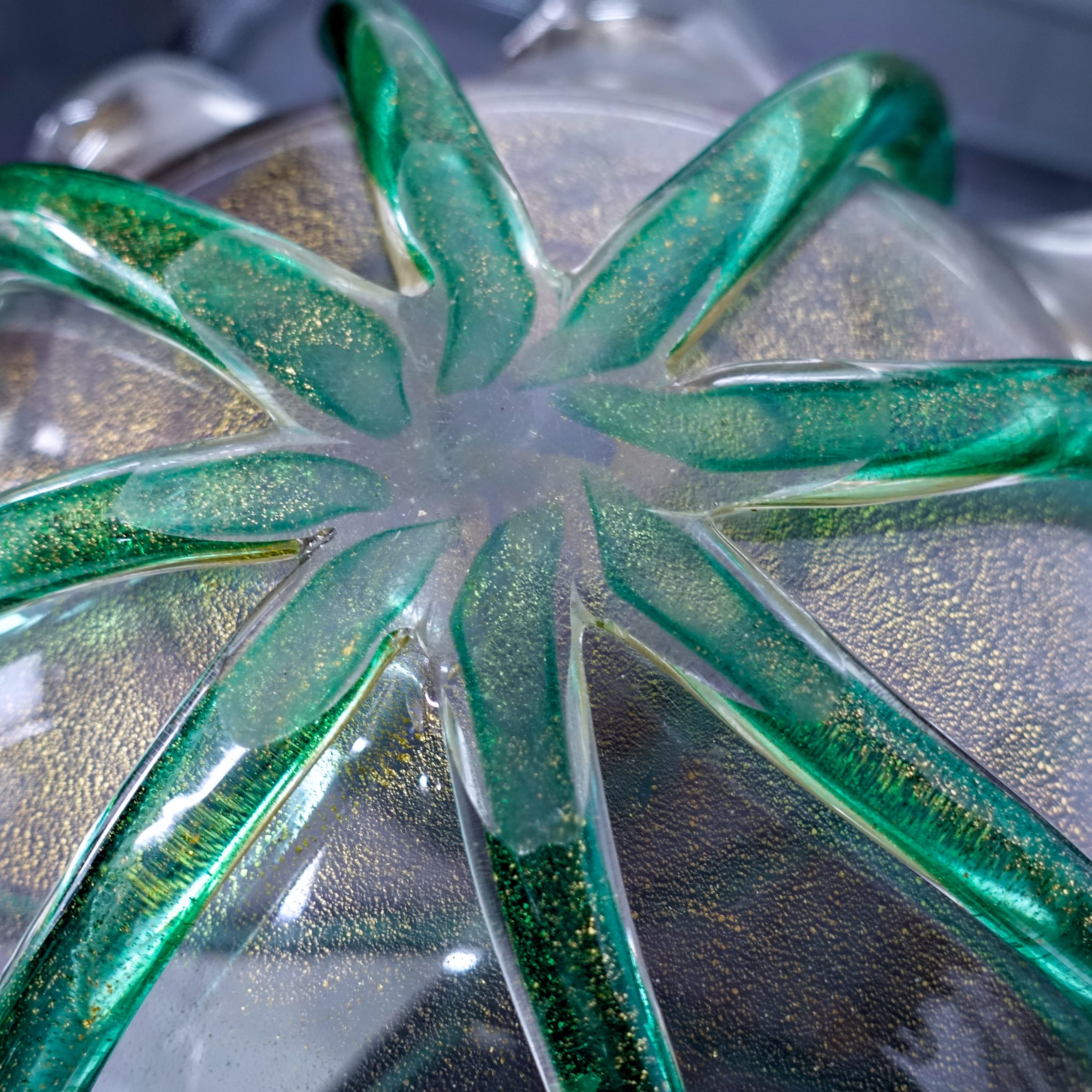 Oro Cordonati Bowl by Archimede Seguso c1949