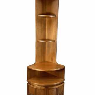 Vintage Mid Century Teak Corner Cabinet By Nathan Furniture