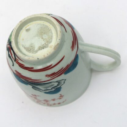 A good antique porcelain 1st Period Worcester Chinoiserie Mandarin Cup C.18thC - Image 6