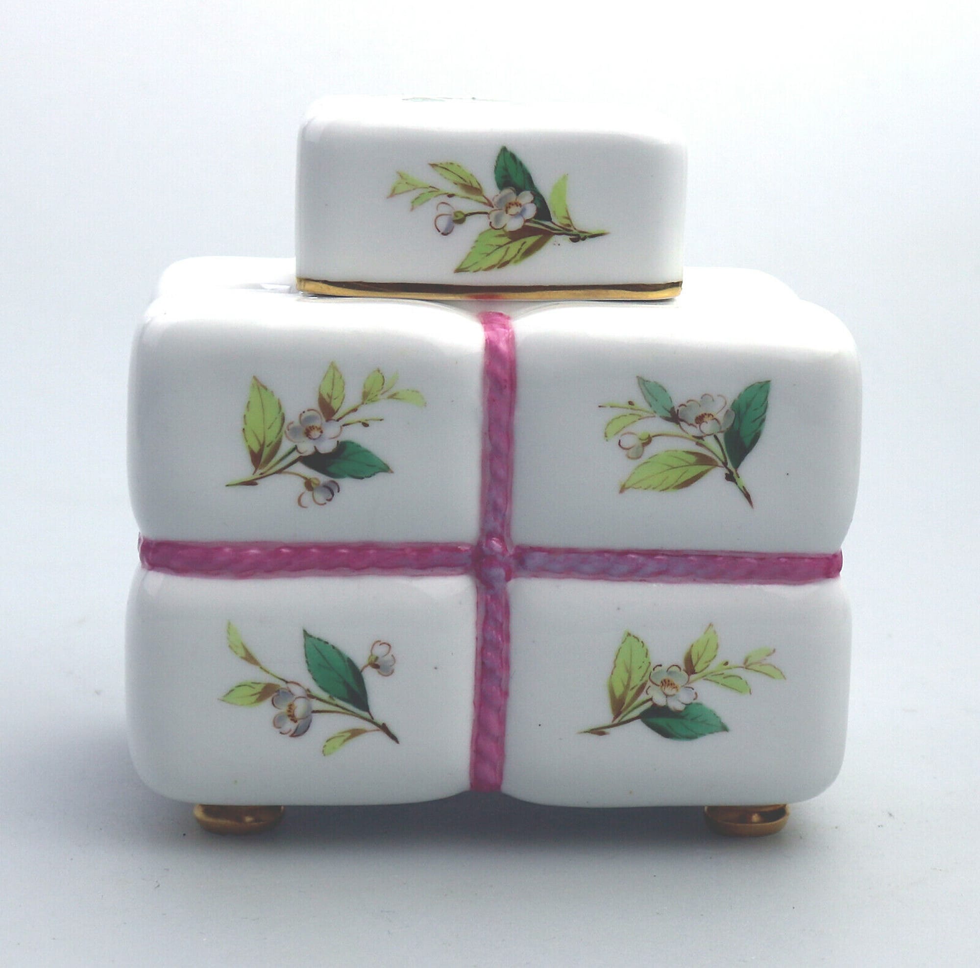 Antique Victorian Christopher Dresser Minton porcelain novelty Tea Caddy C.19thC