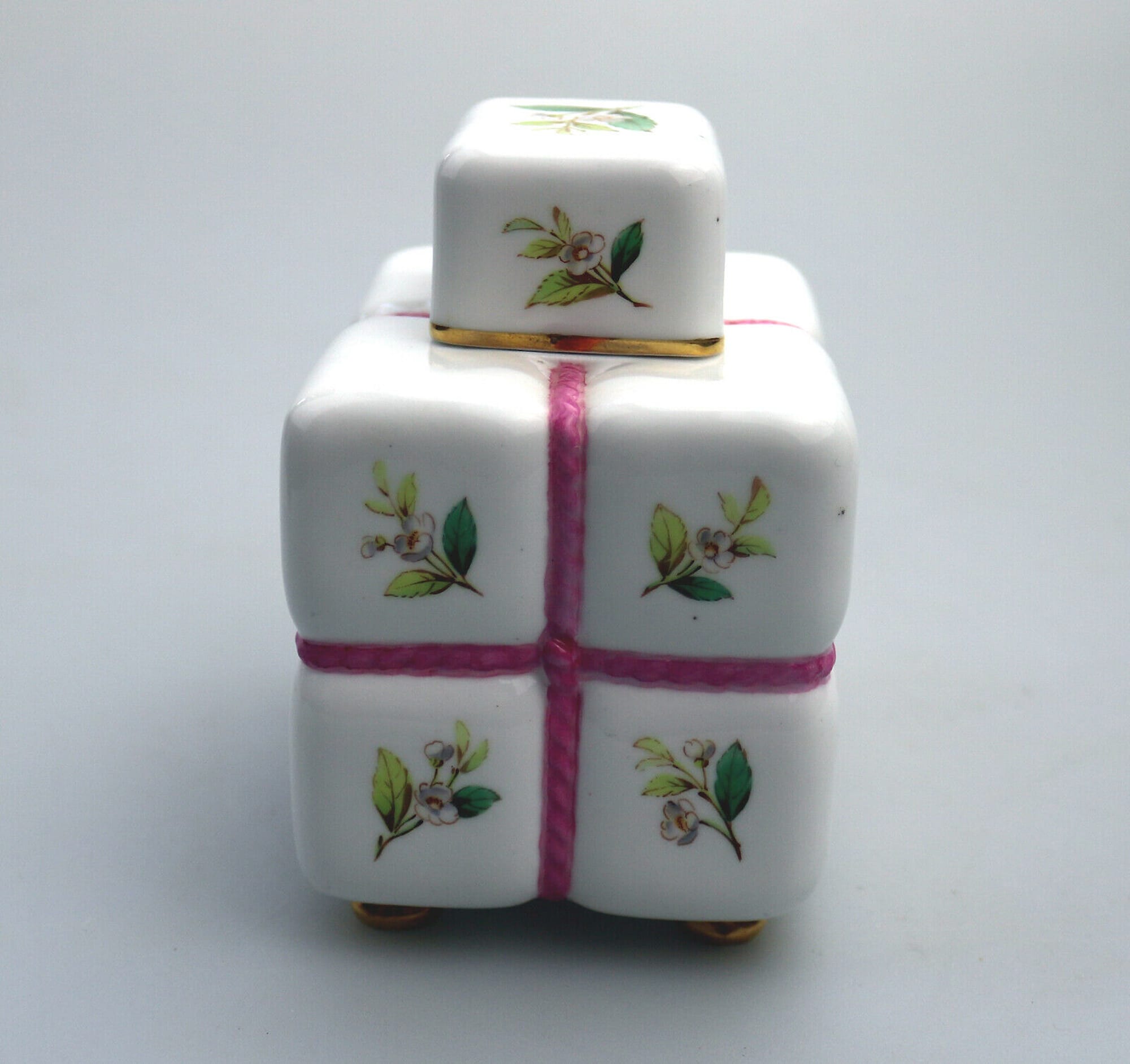 Antique Victorian Christopher Dresser Minton porcelain novelty Tea Caddy C.19thC
