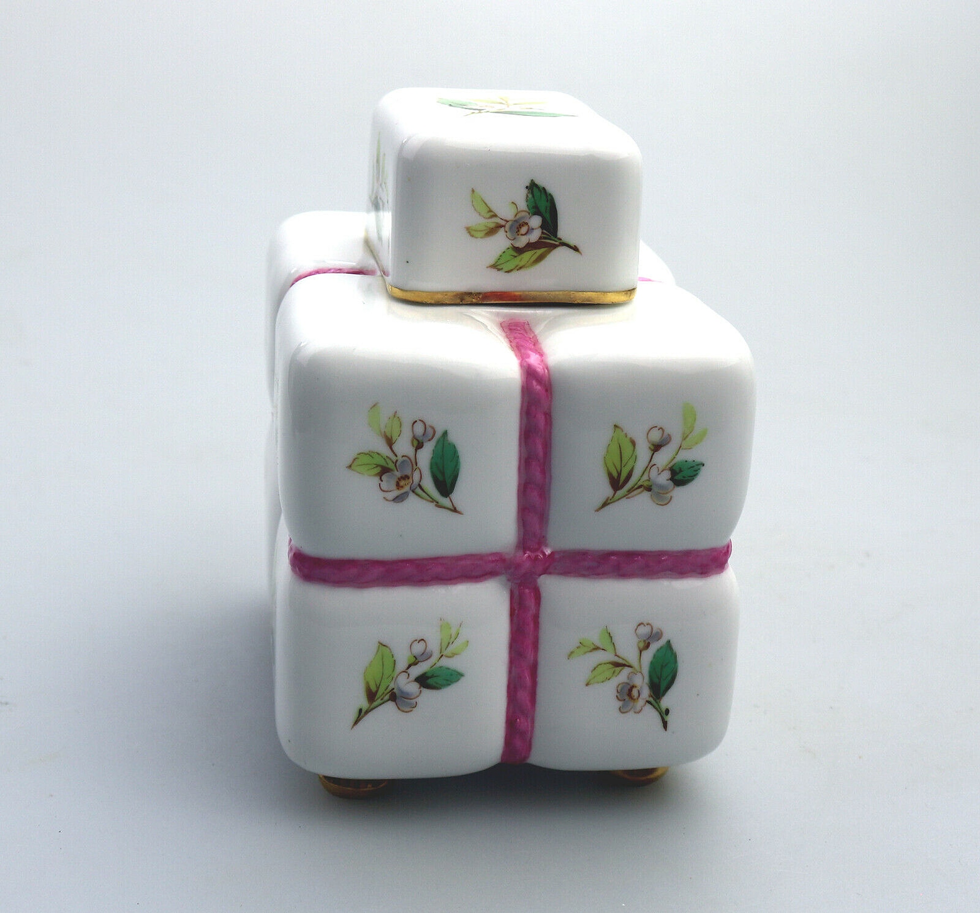 Antique Victorian Christopher Dresser Minton porcelain novelty Tea Caddy C.19thC