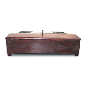 An extremely rare antique Palais Royal Madonna & child ladies Lap Desk C.19thC