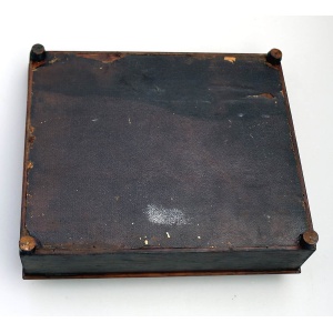 An extremely rare antique Palais Royal Madonna & child ladies Lap Desk C.19thC