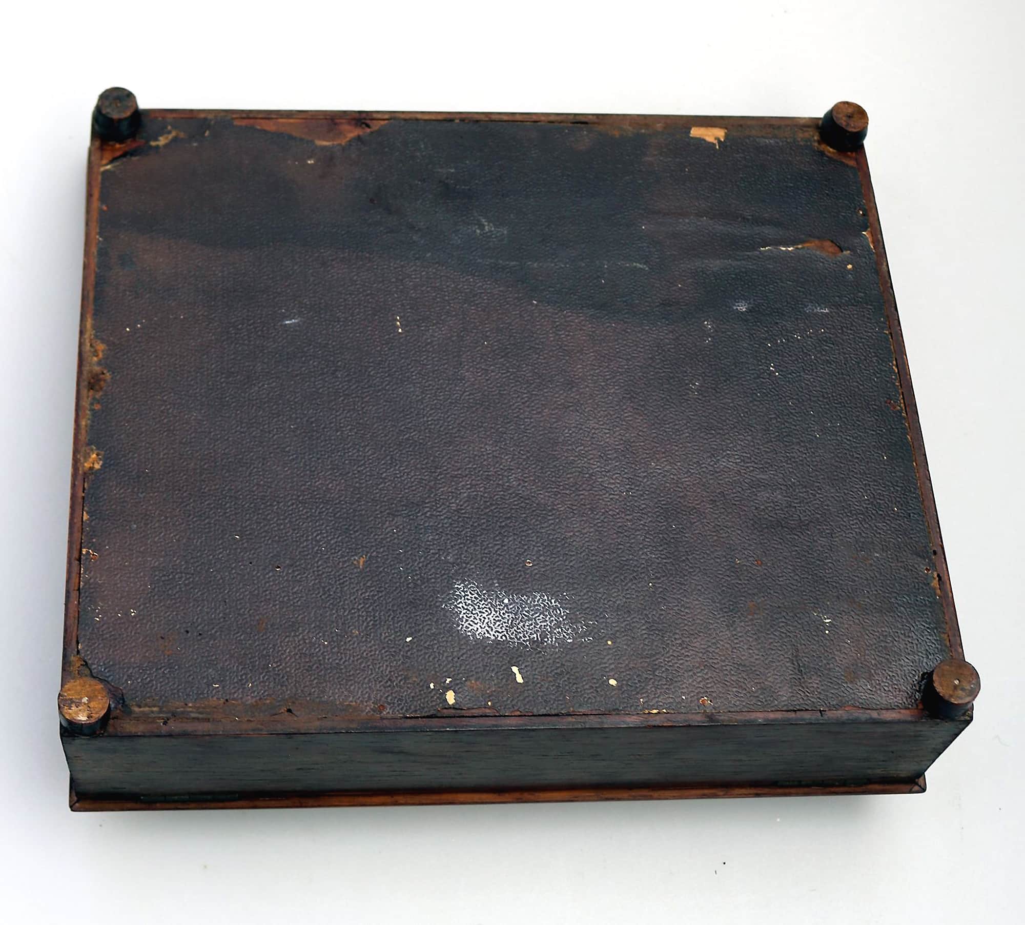 An extremely rare antique Palais Royal Madonna & child ladies Lap Desk C.19thC