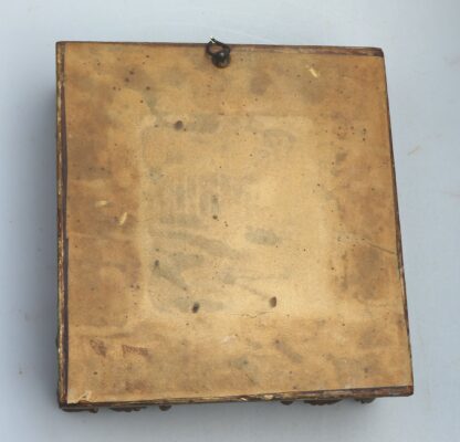 Antique English School female Portrait Miniature in fine gesso frame C.19thC - Image 3