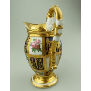 Extraordinary & very fine & extremely rare antique Old Paris porcelain Jug 1810