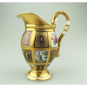 Extraordinary & very fine & extremely rare antique Old Paris porcelain Jug 1810