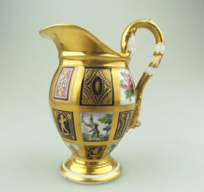 Extraordinary & very fine & extremely rare antique Old Paris porcelain Jug 1810 - Image 11