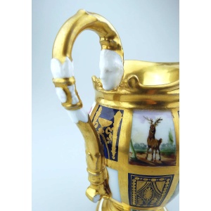 Extraordinary & very fine & extremely rare antique Old Paris porcelain Jug 1810