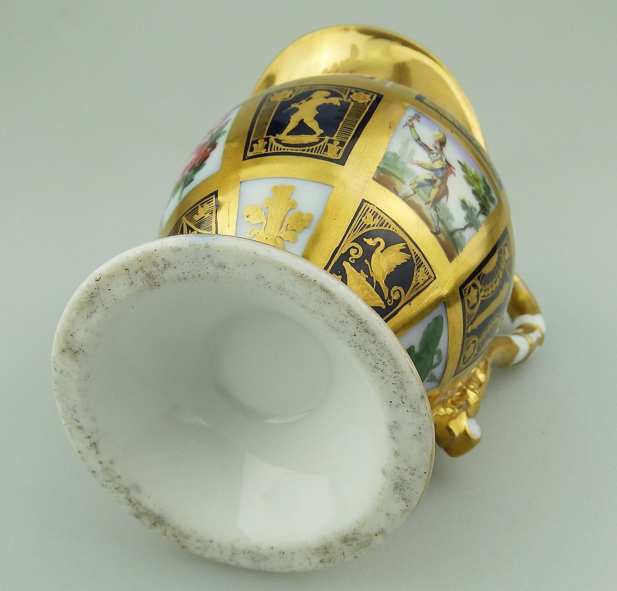 Extraordinary & very fine & extremely rare antique Old Paris porcelain Jug 1810