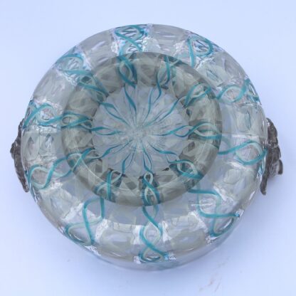 Antique Victorian Edinburgh Crystal Leith Flint Glass cherub glass Bowl C.19thC - Image 7