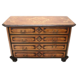 17th Century Antique Chest Of Drawers