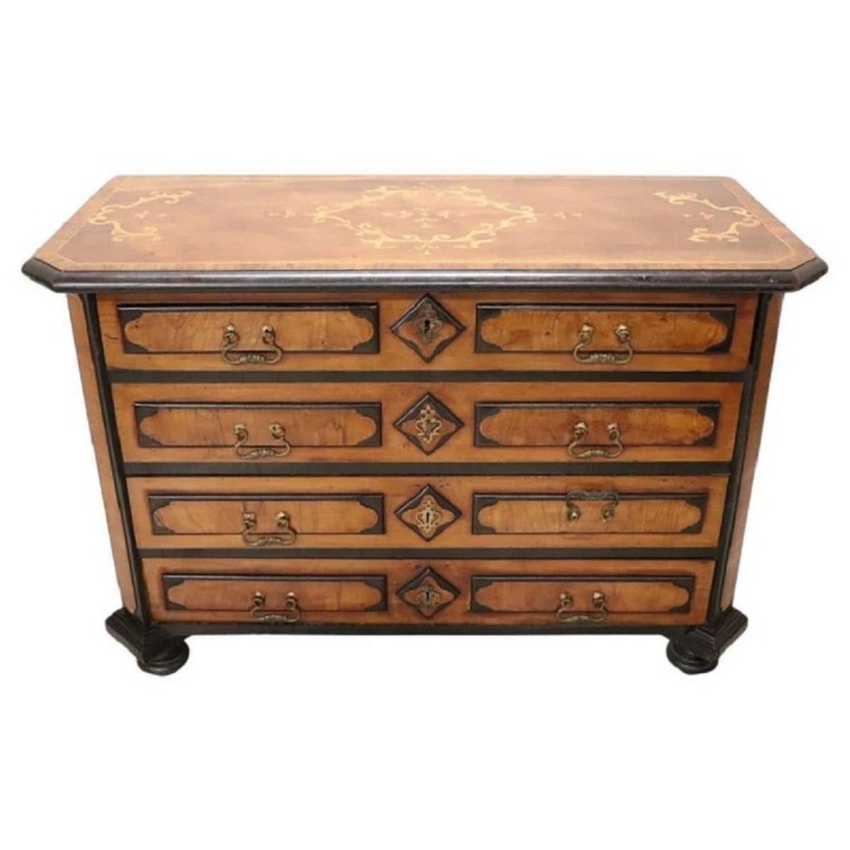17th Century Antique Chest Of Drawers