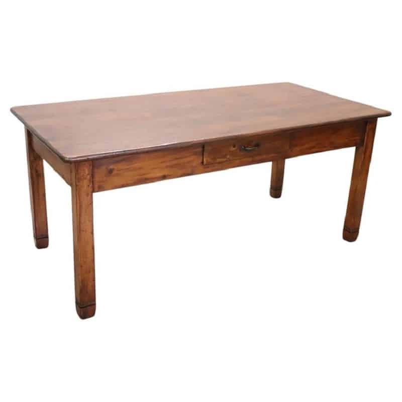 Italian Rustic Kitchen Table In Fir Wood